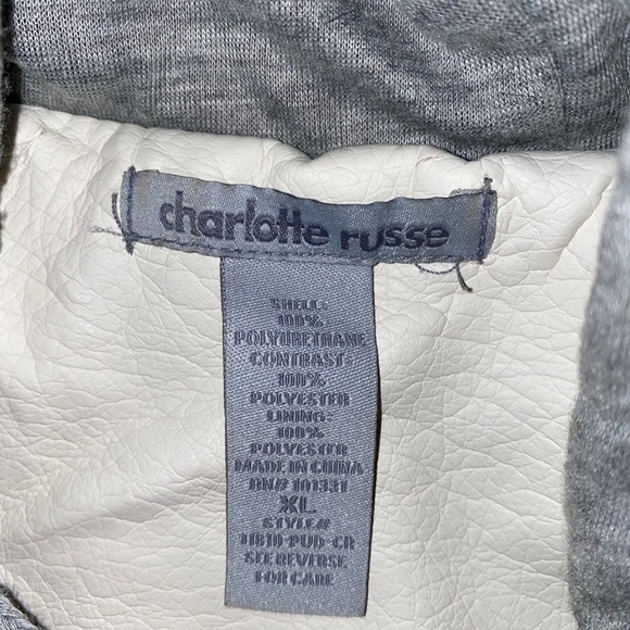 Creme sweater double layer jacket - Picture 3 of 4